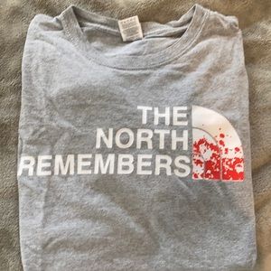 GOT men’s XL tee shirt. Has a tiny hole but in good condition